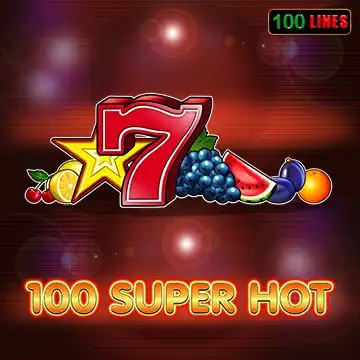 Official Slots logo: 100 Super Hot by Amusnet Interactive at RP888 Casino