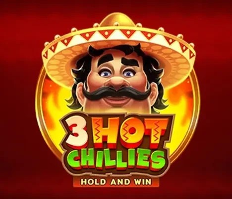 3 Hot Chillies slot icon by 3 Oaks Gaming, available at RP888 Casino