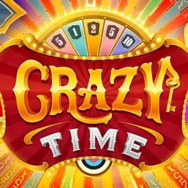 Crazy Time logo – Live Dealer by Evolution at RP888 Casino