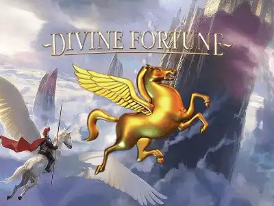 Divine Fortune slot icon by NetEnt, available at RP888 Casino