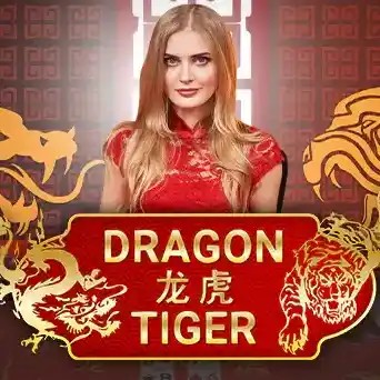 Live Dealer logo of Dragon Tiger from Evolution at RP888 Casino