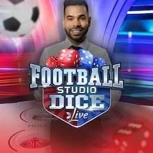 Football Studio Dice by Evolution, showcased at rp888casino.com – game logo