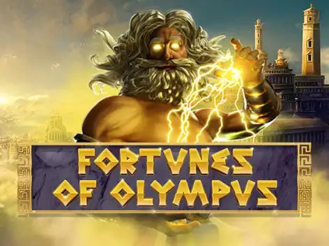 Fortunes of Olympus logo by Pragmatic Play at RP888 Casino