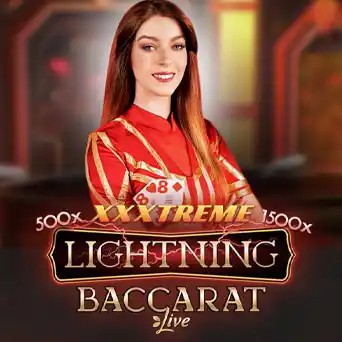 Play the Lightning Baccarat slot by Evolution on RP888 Casino