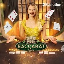 Peek Baccarat logo by Evolution RP888 Casino