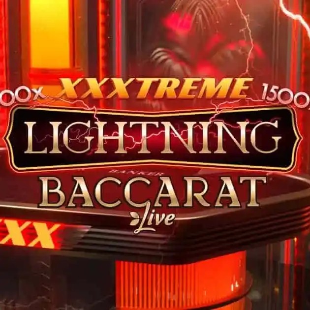 XXXtreme Lightning Baccarat casino game by Evolution – featured logo at RP888 Casino